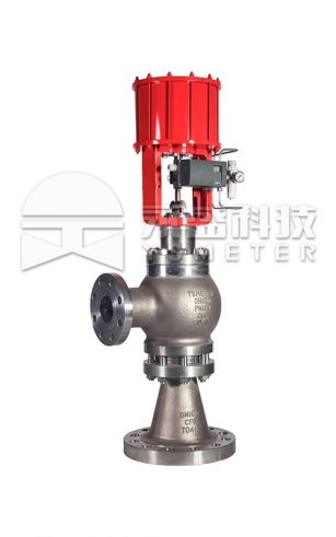 Blackwater angle valve