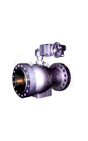 Axial flow control valve